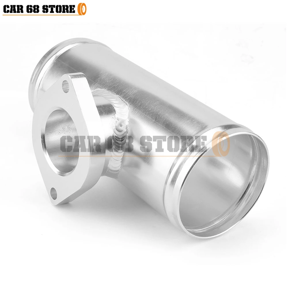 

2.5 Inch 63mm Car Modified Aluminum Alloy Flange Pipe Relief Valve Base Drain Valve Adapter For GD-RS FV RZ BOV