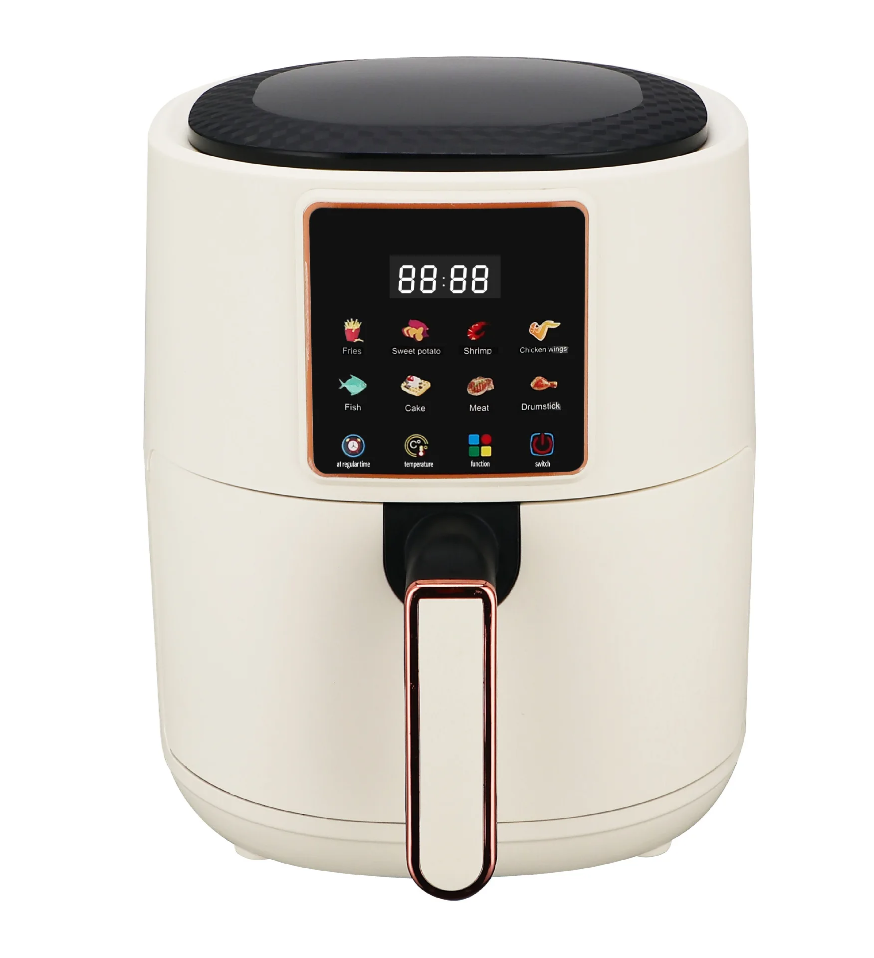 6L air fryer, electric fryer, multifunctional household french fry and fried chicken machine