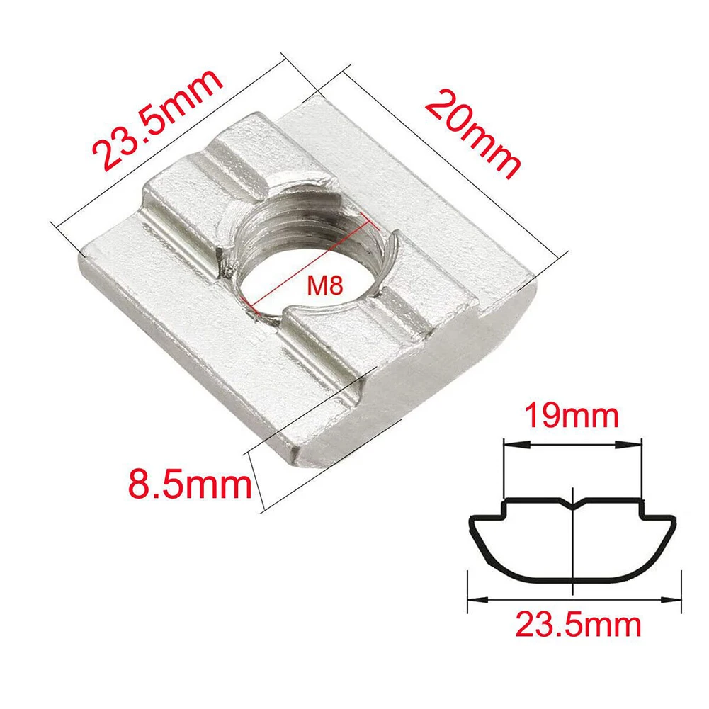 Solar Panel Brackets Solar Panel Module Aluminum Bracket Rail Fastening Rail Trapezoidal Roof Mount Solar Profile 30mm 35mm System Accessories