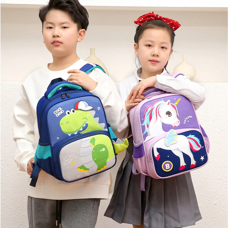 Girl Boy Teenager Cute Unicorn Dinosaur Backpacks New Children Primary Student School Bags In Kindergarten Mochila Drop Shipping