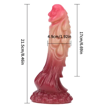 Dragon Dildo Silicone Real Penis Big Sex Toys Women Masturbators Didlo Suction Hands Free G Spot Dilldo Vagina Orgasm Sexy Only 2