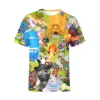 Balloon Tower Defense BLOONS TD6 Loose Breathable Men's and Women's T-shirt 3D Printing 3