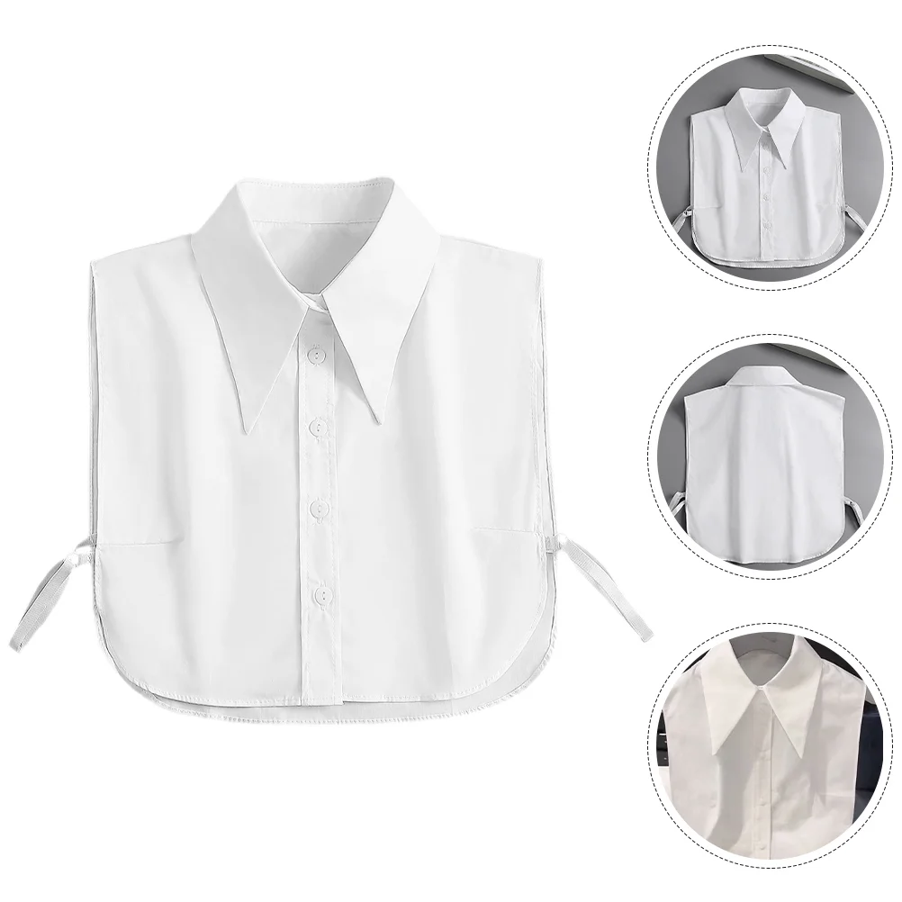 

Shirt Fake Collar Detachable Blouse False Attachment Stays Womens Collars for Decor