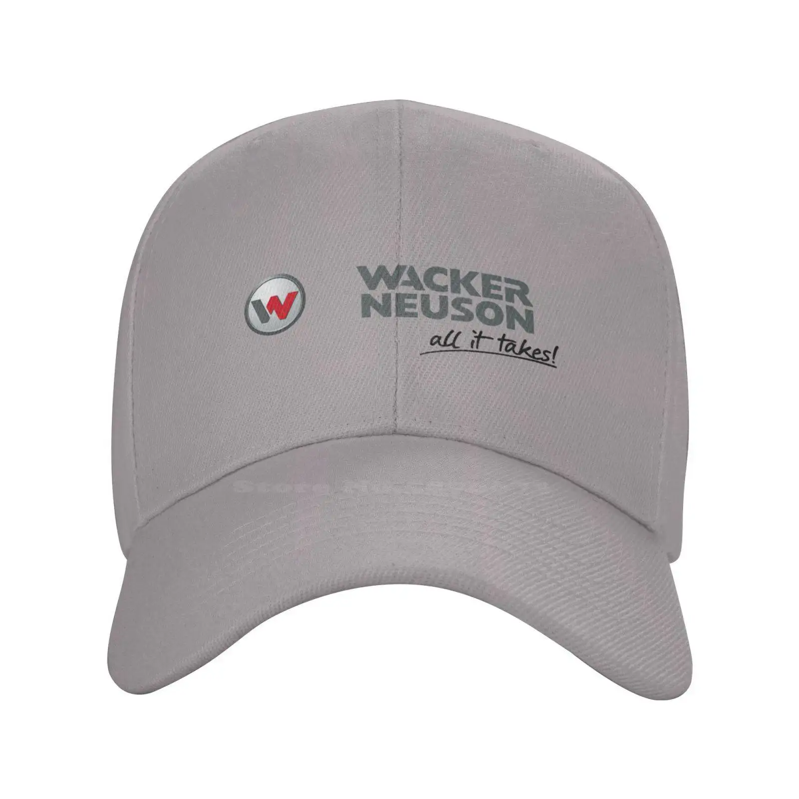 

Повседневная джинсовая бейсболка Wacker Neuson с принтом логотипа
