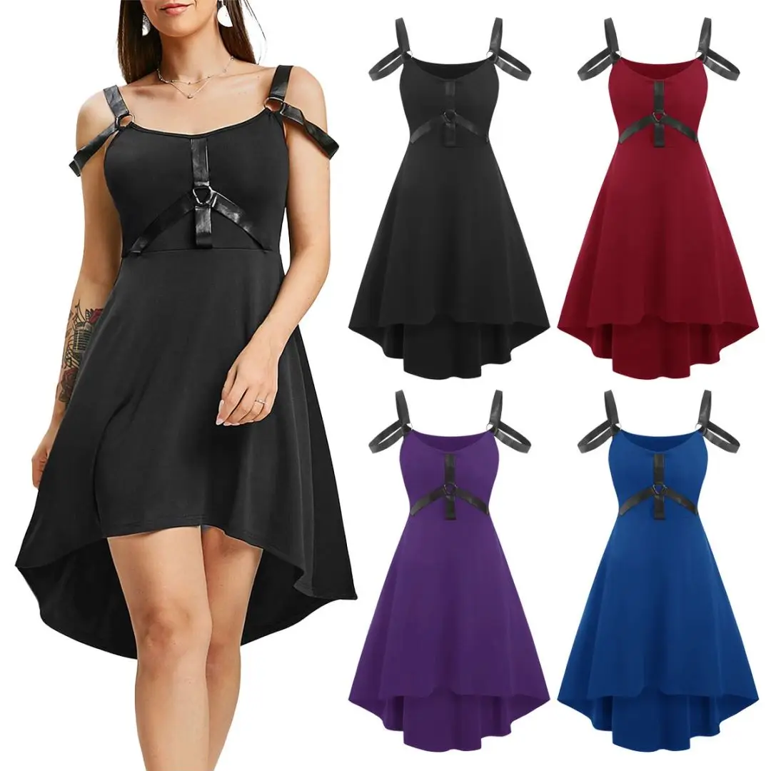 

Соблазнительный костюм на Хэллоуин 3XL, Готическая девушка, модное платье для косплея, уникальные платья неправильной формы в стиле панк, Средневековья, эпохи Возрождения