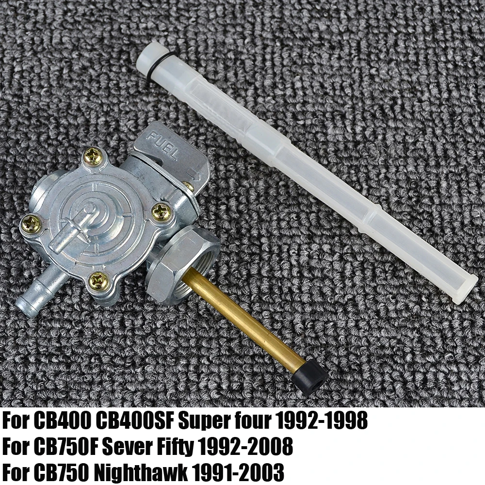 Газовый топливный клапан Petcock, переключатель, насос для Honda CB750 Nighthawk CB750F Sever пятьдесят CB400 CB400SF Super Four CB 750F 750 400