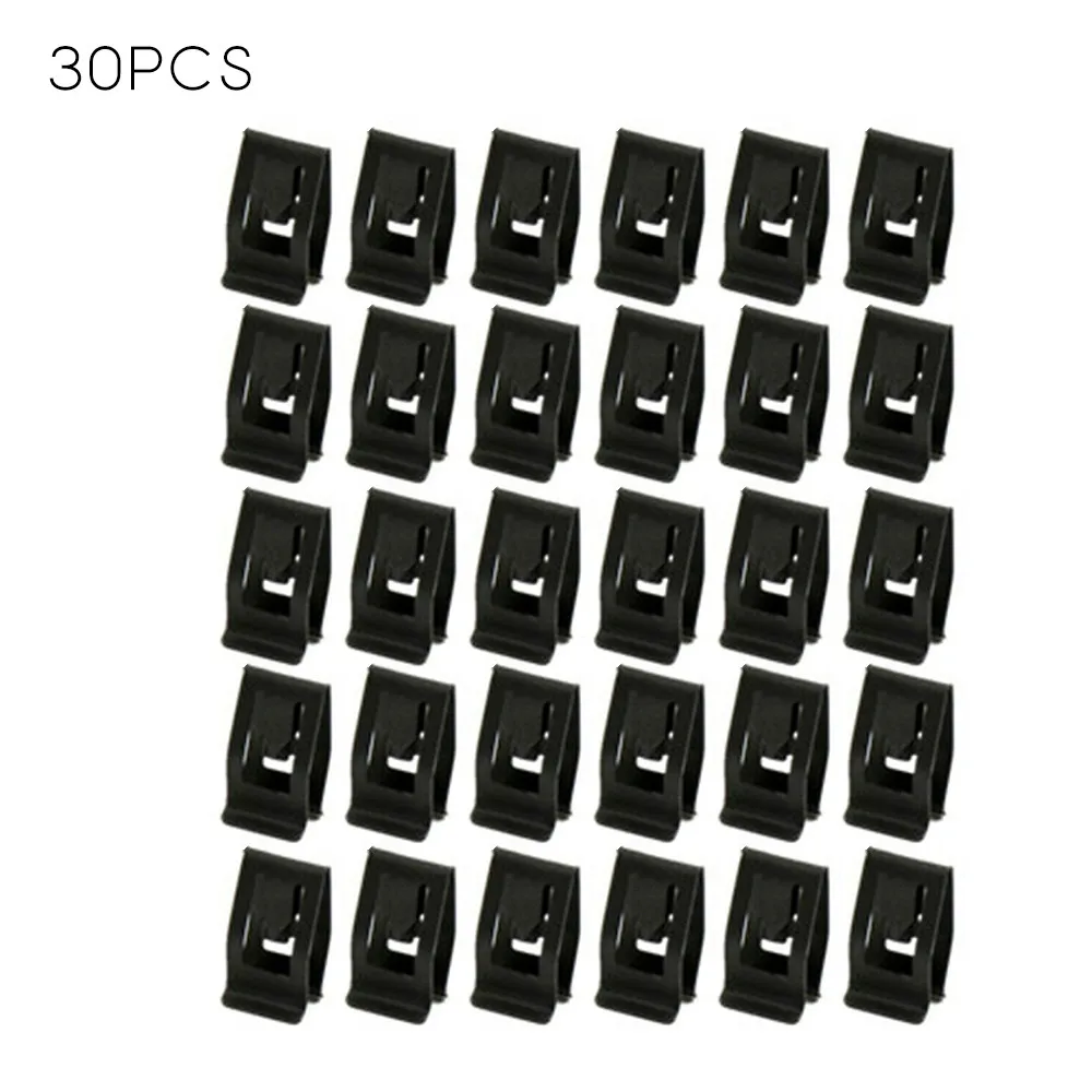 

Parts Car Retainer Durable Metal Rivet Trim Accessories Fasteners Front Console 30Pcs Set Auto Dash Replacement
