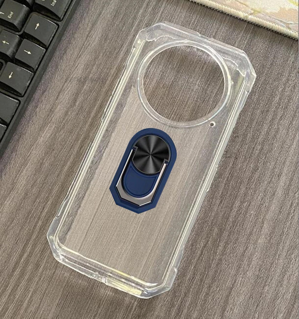 Enhanced Soft TPU Silicone Ring-Grip Case with Bracket