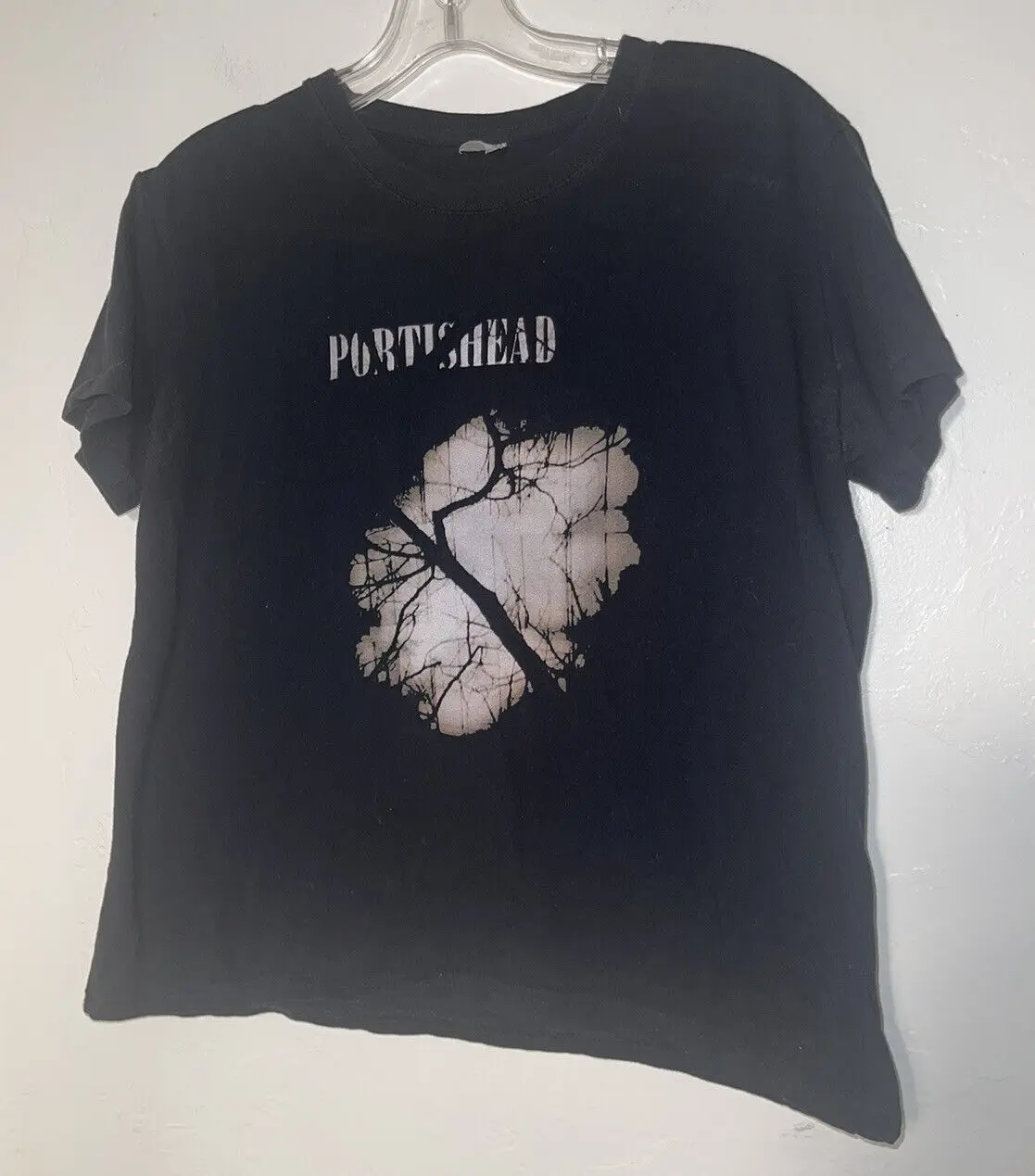 TShirtVintagePortisheadBandWarfieldTreepourFemmeGrandeTaille