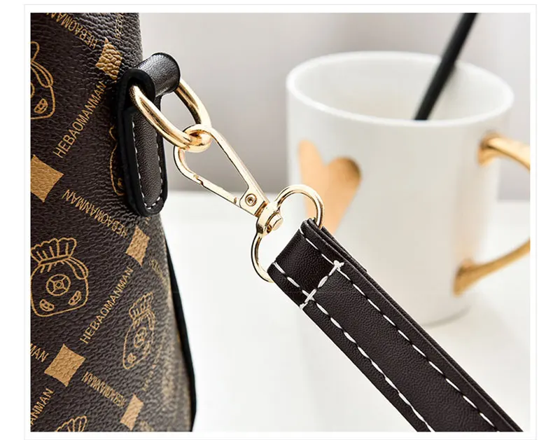 New Shoulder bag Women bag tote luxury designer handbag women Handbags leather Printed monogram single shoulder straddle bag