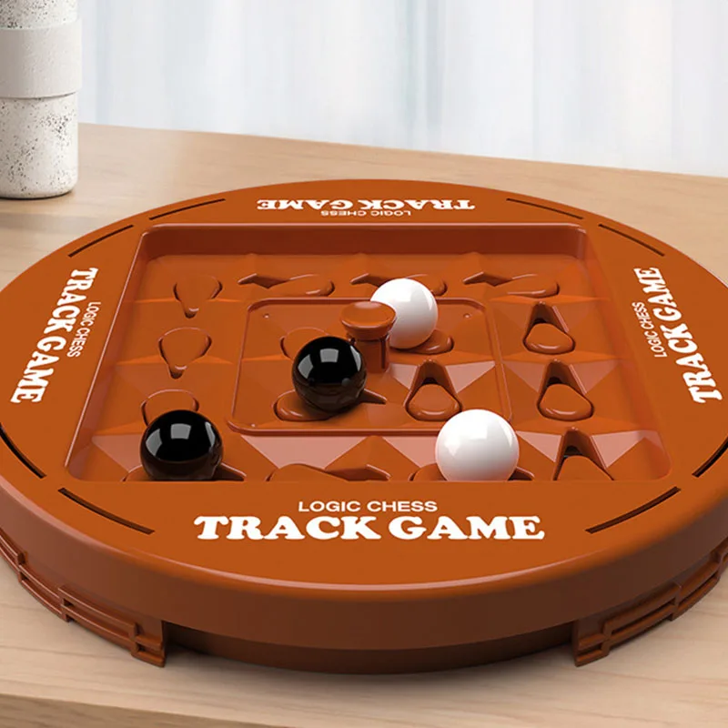 Board Game Board Game Toy Chess Game Fun Table Top Orbital Logic Chess Board Game Track Logic Board Strategy for Kids Adults Family Party Games