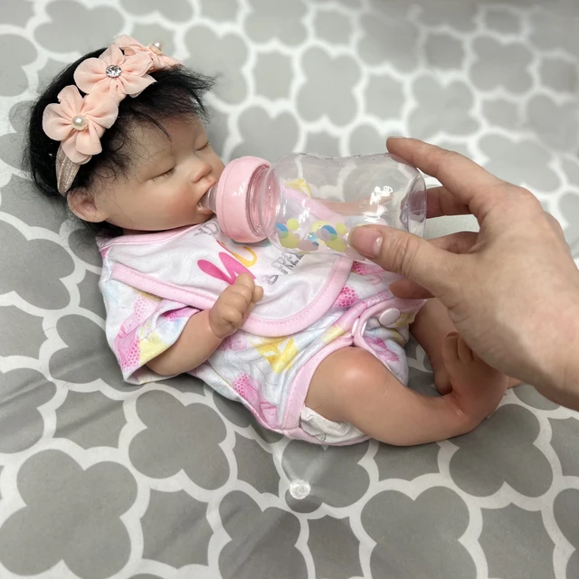 Can Drink Milk Can Pee Silicone Reborn Dolls Soft Full Body Solid Silicone  Bebe Reborn Dolls Gift Boneca Reborn Corpo De Silicone,  Halloween/thanksgiving Day/christmas Gift - Temu