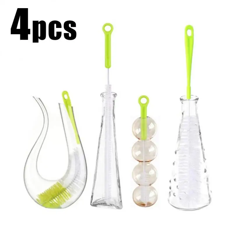 

Набор кистей для чистки детских бутылок, 4 шт., с длинной ручкой