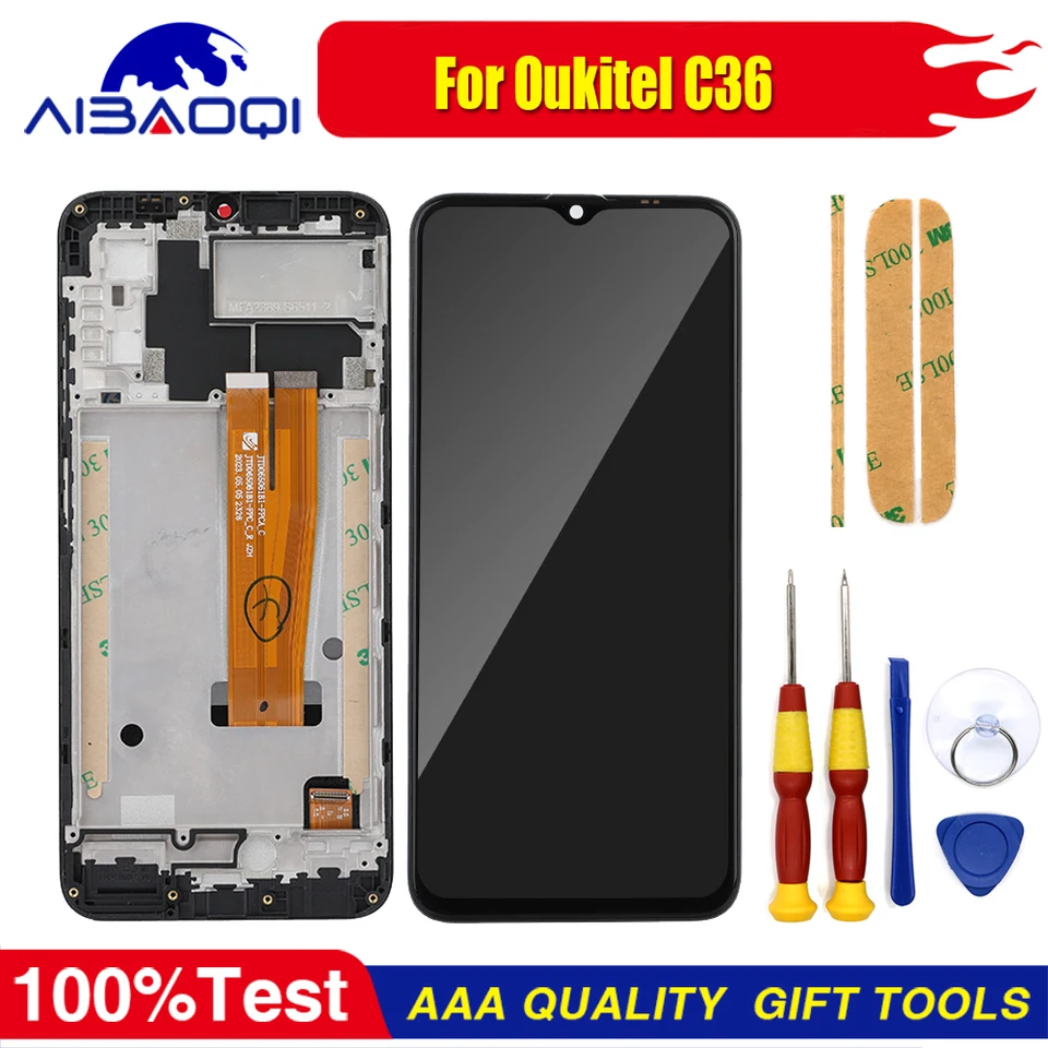 Écran LCD Pour Oukitel C36 LCD Display De Rechange Pour Oukitel C36