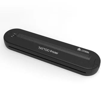 Fashionable Tattoo Thermal Printer Transfer Machine Professional Stencil Device BT Inkless Wireless Copier Printer Mini New 2024