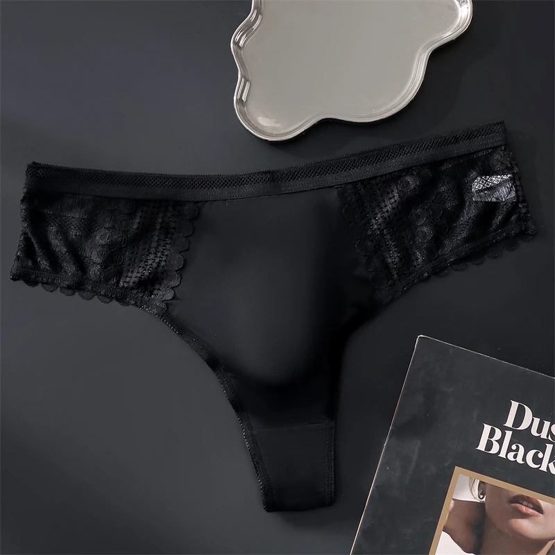 sexy accessories hot 3D space tangas de homrbre high elasticity tanga sex toy thong man underwear seamless T-pants lace strings