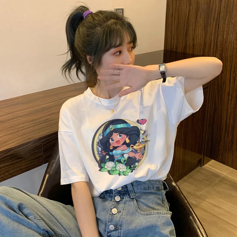 

Футболка женская хлопковая в стиле «Принцесса Диснея»