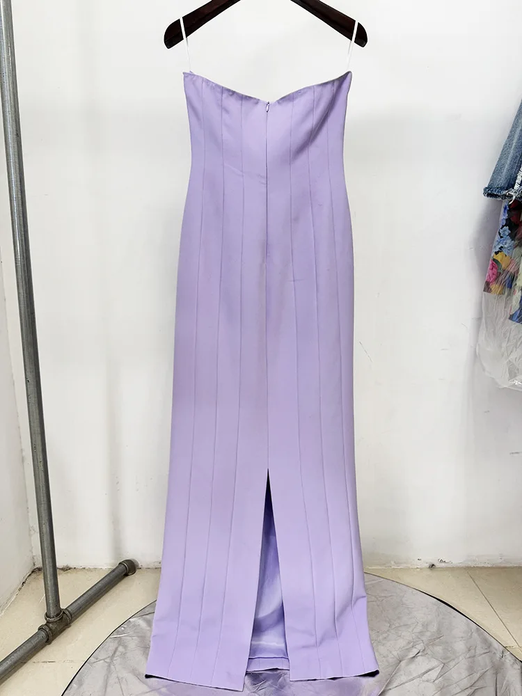 توب ستار فستان ماكسي مطرز