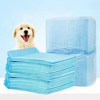 50/100PCS Pet pad Convenient disposable absorbent pee pad dog cleaning supplies 1