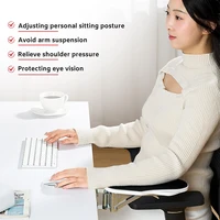 1 PC Computer Arm Support Bracket Suitable for Office Desk Adjusted To Rotate Wrist Support Bracket Extension Tray for Home Use 2