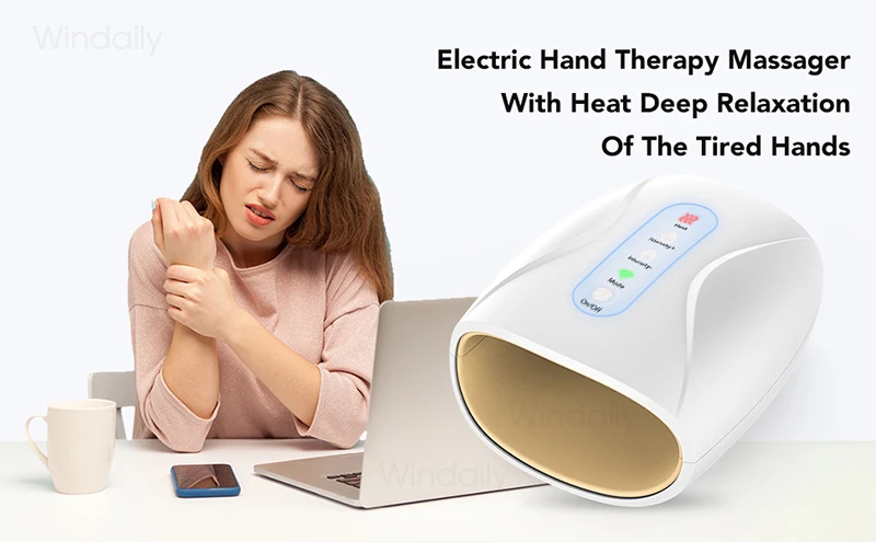 Masajeador de manos eléctrico con compresas de calor a presión de aire que calientan la palma de la mano, dispositivo de masaje de puntos de acupuntura para aliviar el dolor_voghion.com