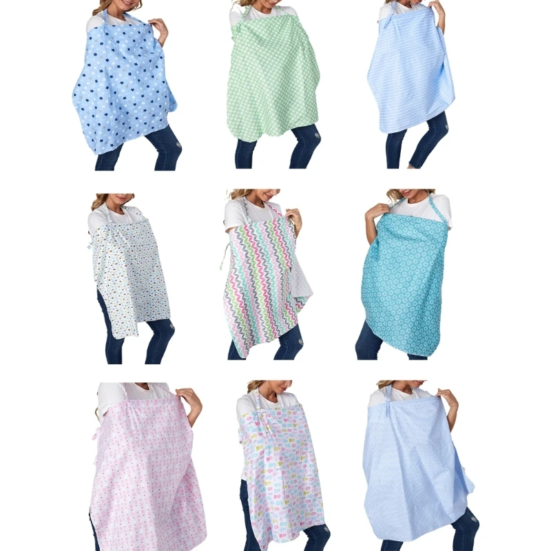 

Multi functional Breastfeeding Cover Breastfeeding Shawl Cover Up Blanket Apron Perfect for Pregnant Women Nursing Moms