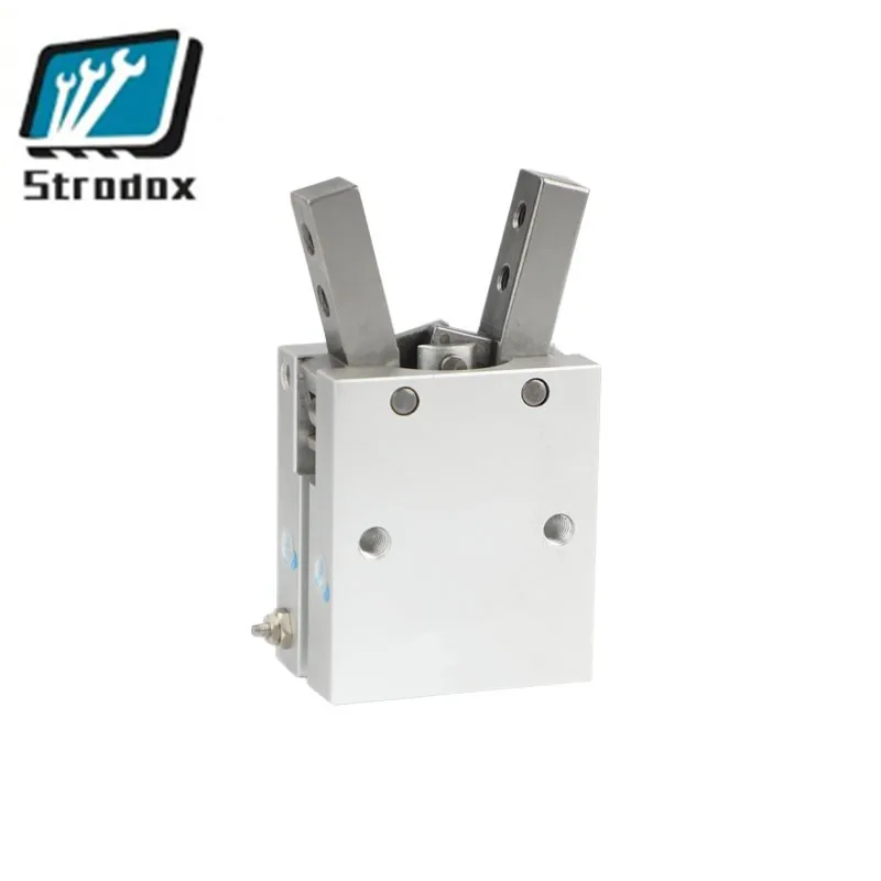 

Small Pneumatic Finger Cylinder Pivot Point Open/Close Type Jaws MHC2-10/16/20/25D High Strength Smooth And Durable Retraction