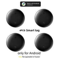 Bluetooth Tracker Tag (4pack Black Tag)