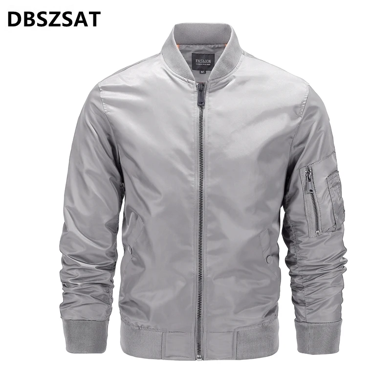 

Куртка-бомбер мужская на молнии, Повседневная Уличная одежда, пилот в стиле хип-хоп, Модная приталенная бейсбольная куртка, 2023