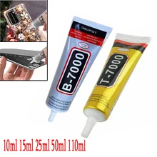 

B7000/T-7000 Glue For Rhinestones Crystal Adhesive Jewelry 10-110ml Needles Epoxy Resin Diy Jewelry Crafts Glass Supplies