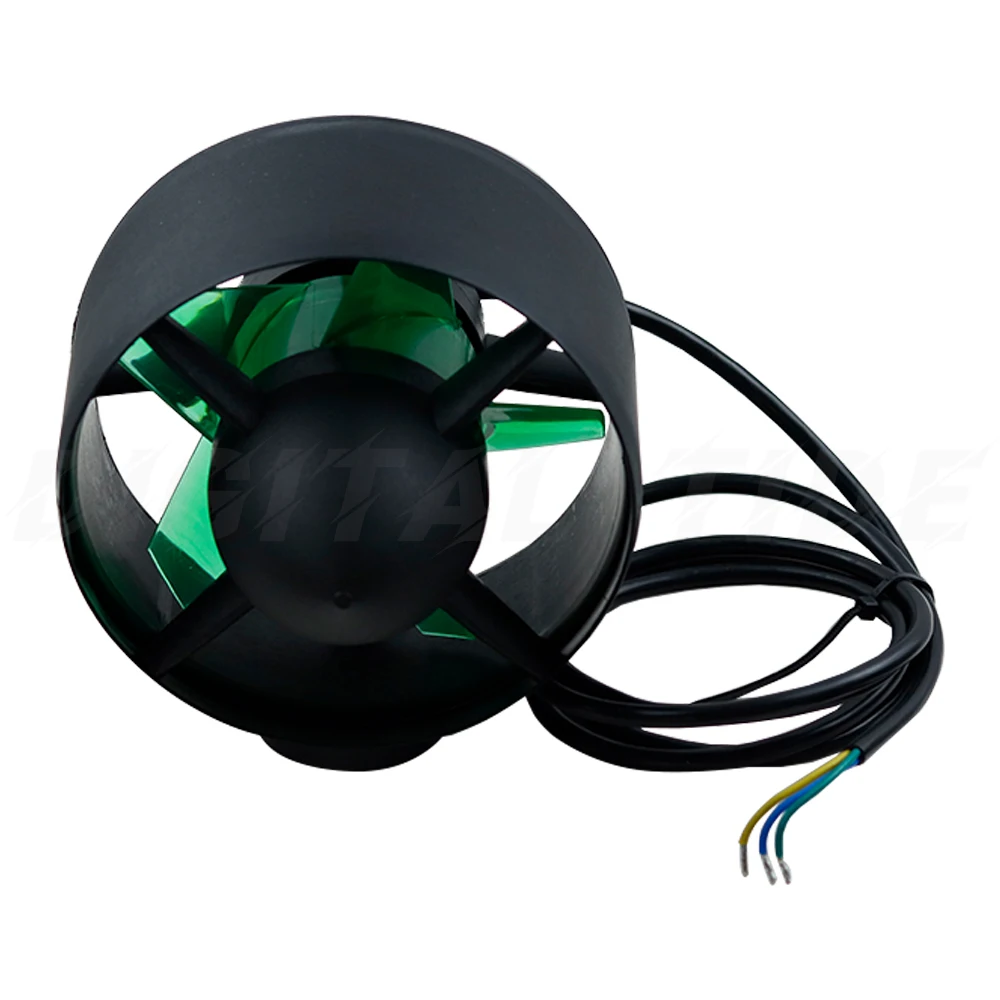 DIY 24V-48V 800W Underwater Thruster Brushless Motor 140Mm 5 Paddle Propeller 13