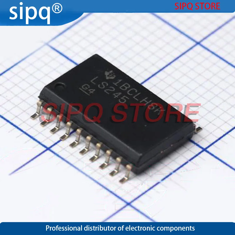 

10PCS/LOT SN74LS245DWR SN74LS245 SOP-20-300mil OCTAL BUS TRANSCEIVERS WITH 3-STATE OUTPUTS Brand New and Original In Stock