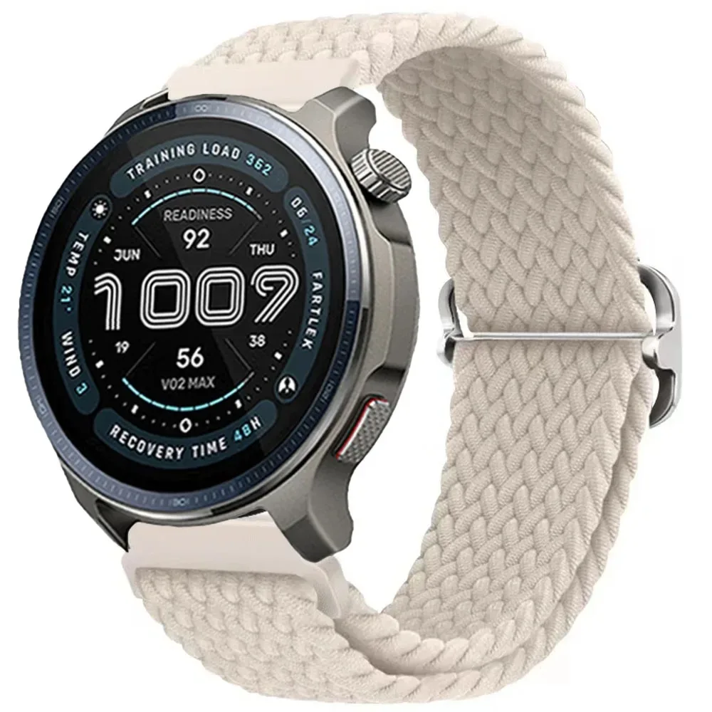 Sport Nylon Strap, 22mm/20mm Adjustable Watchband Bracelet