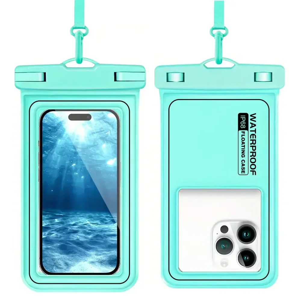 Upgrade Sponge Waterproof Phone Bag Universal Crossbody Swimming Surfing Storage Pouch For iPhone Samsung Xiaomi Google