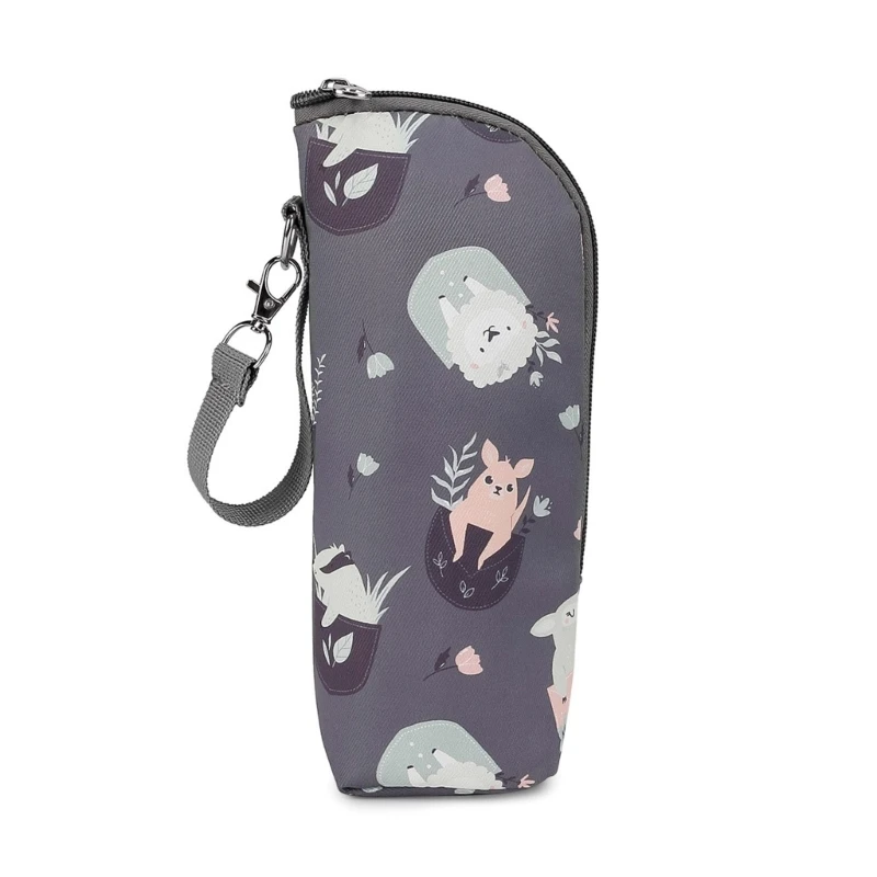 Portable Baby Bottle Bag Travel Case with Insulated Designing Milk Bottle Organiser for Travel and Outdoor Feeding 5