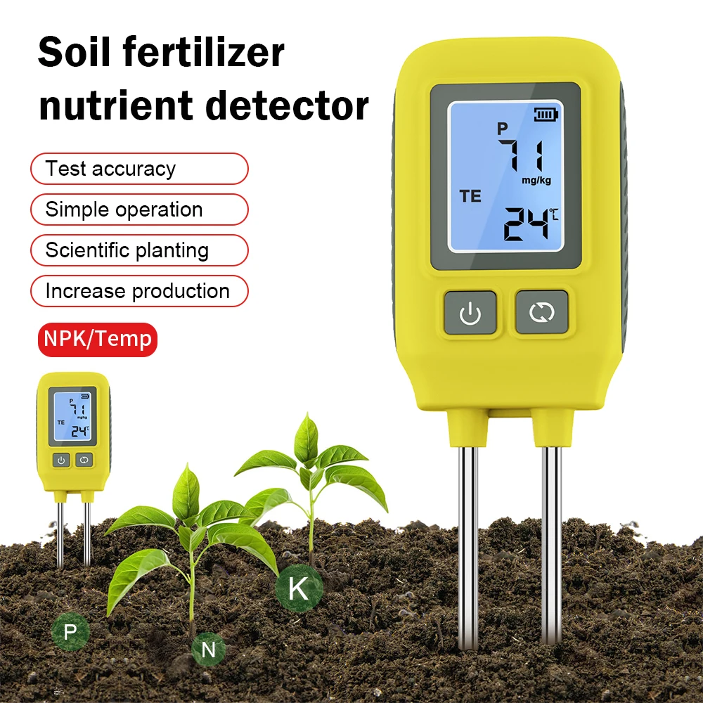 Garden Soil NPK Detector 4in1 Measurement for Farm