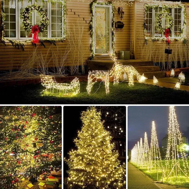 Solar Outdoor LED String Lights 3