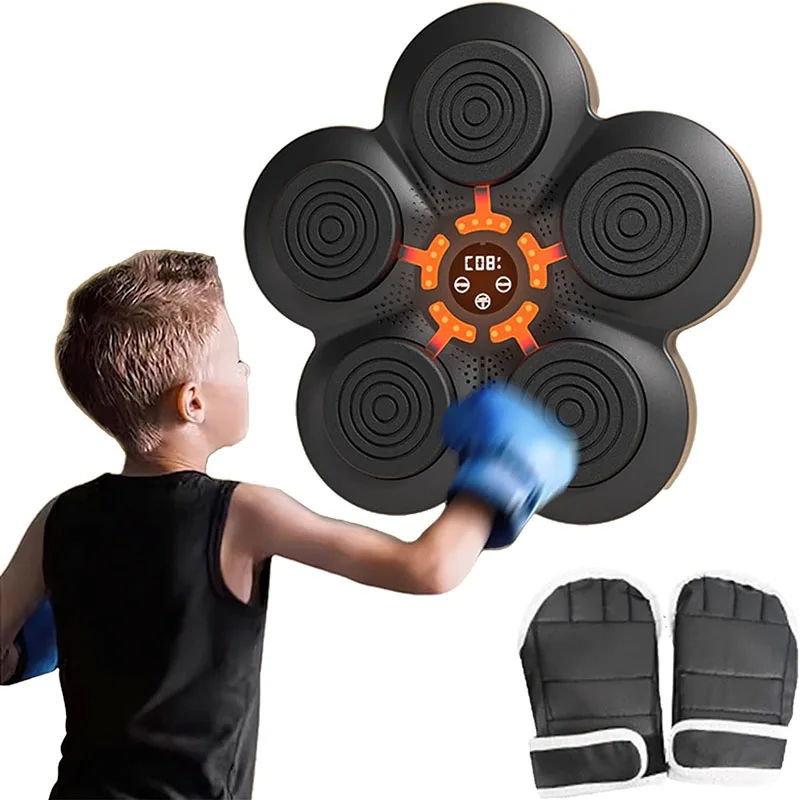 Smart Music Boxing Machine Per Boxe Home Training Agility Reaction Equipment Wall Target Punching Pad Con Sensore Bluetooth