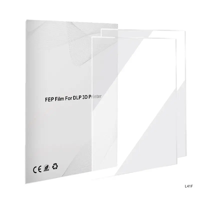 

2 упаковки разделительной пленки FEP 200 280 мм SLA/LCD Лист пленки FEP для полимерного 3D-принтера