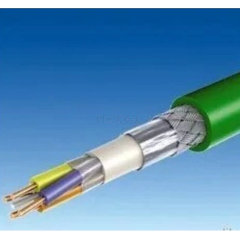 5 Meters Original 6XV1840 2AH10 4 wire ethernet cable Green FC OUTLET 