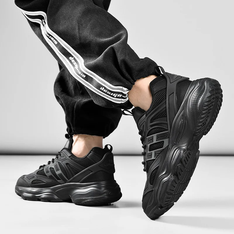 Men's Casual Mesh Trainers Lightweight Breathable Sporty Sneakers_voghion.com