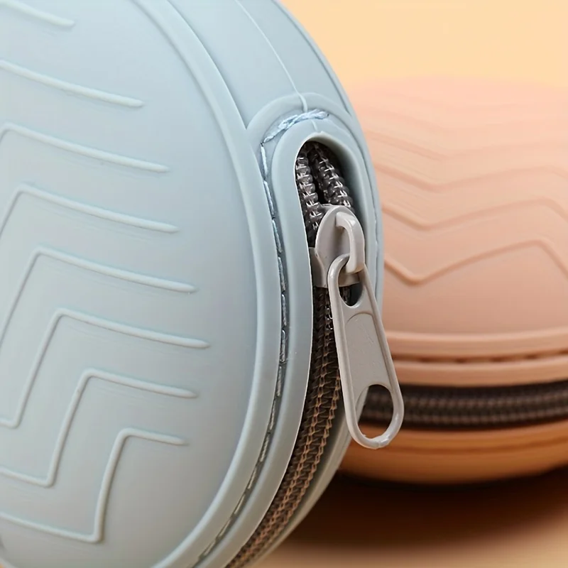 حافظة لهاية من السيليكون مع حبل وسحاب، صندوق تخزين حلمة الطفل المحمول، تنظيم حامل المهديء في الهواء الطلق