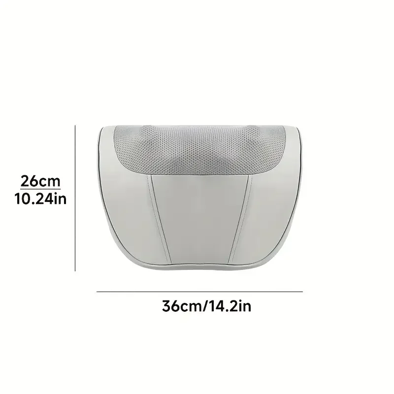 Lenovo Massage Pillow Electric Heating Neck Massager Back Shoulder Waist Leg Cervical Shiatsu Kneading with Gift Box