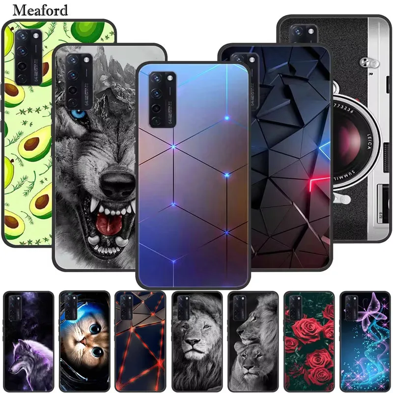 Luxury Silicone TPU Soft Shockproof Cartoon Phone Case Cover