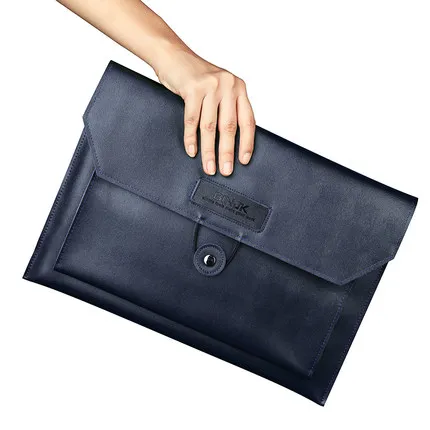 Borsa Per Laptop In Vera Pelle Per Macbook Air Pro 13 13.3 Huawei Matebook 14 Hp Pavilion 14 Chromebook Dell Xps 13