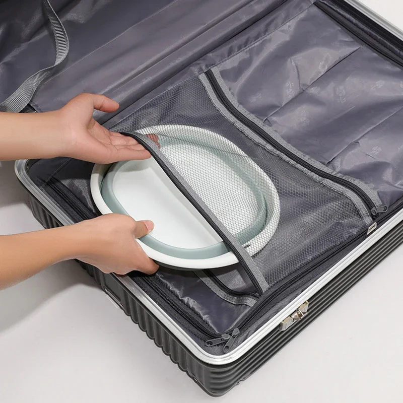 Folding Wash Basin Plastic Portable Laundry Tub for Home Bathroom Kitchen Adult Baby Bath Basin Travel Wash Basket folding wash basin