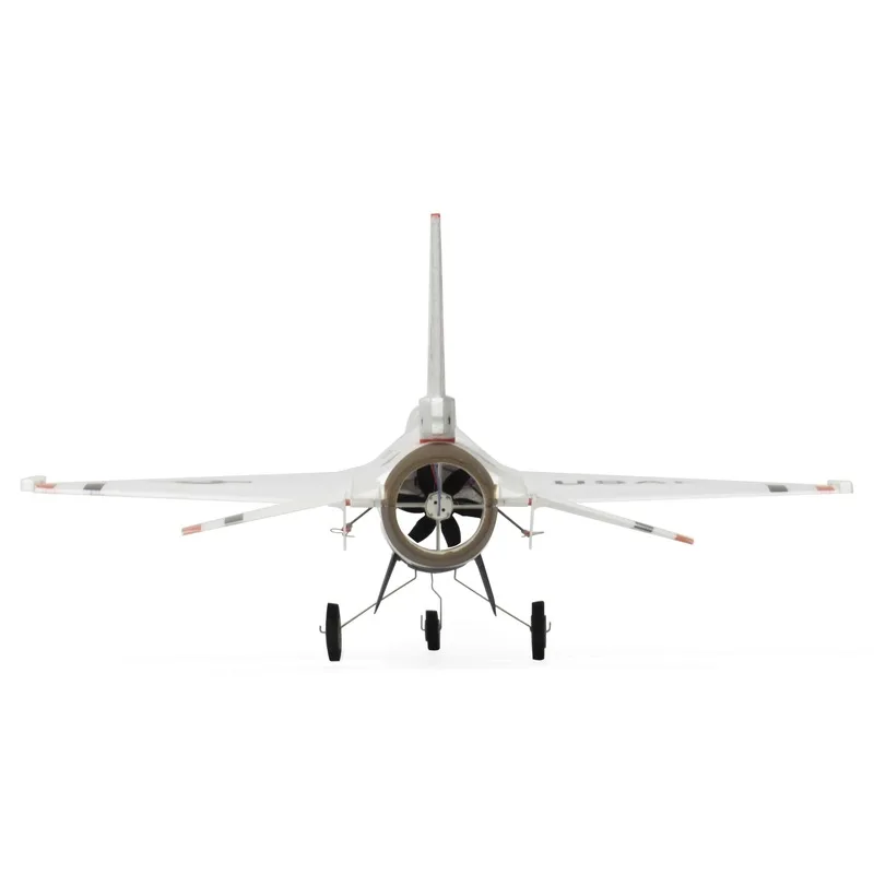 MinimumRC F-16 마이크로 제트 시뮬레이션 30mm 덕트 2S 자이로 자체 안정화 RC 비행기 장난감 원격 제어 고정익 항공기 모델
