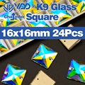 Square 16x16mm-24Pcs