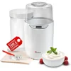 Yogurt Maker with 2 Quart Glass Jar (64 Oz.), White, 2025 Edition, Adjustable Time & Temperature Control 1