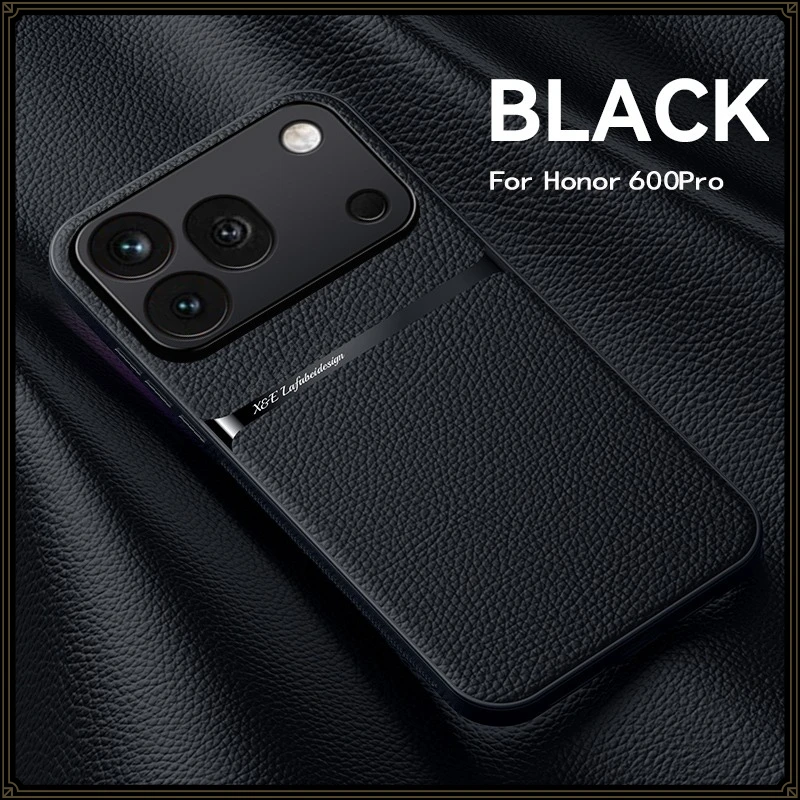 ELVEV Magnetic PU Leather & Soft TPU Ultra-thin Camera Protection Phone Case